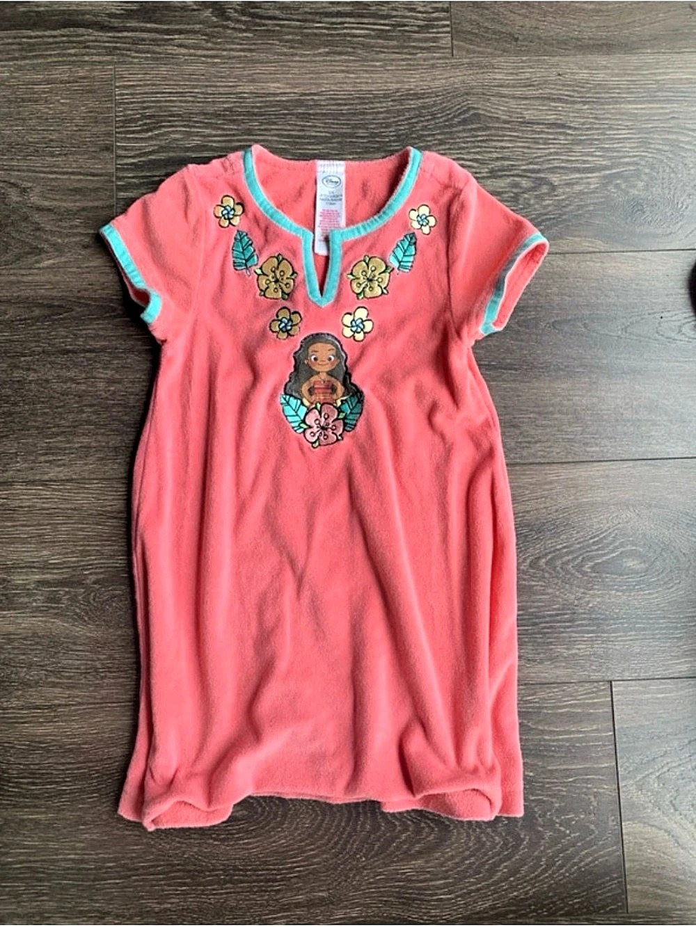 Disney Moana Girls 5/6 Swimsuit Cover-Up